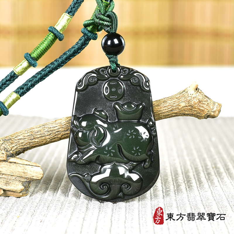 編號：PG229玉石項鍊，玉墜，吊墜商品實照