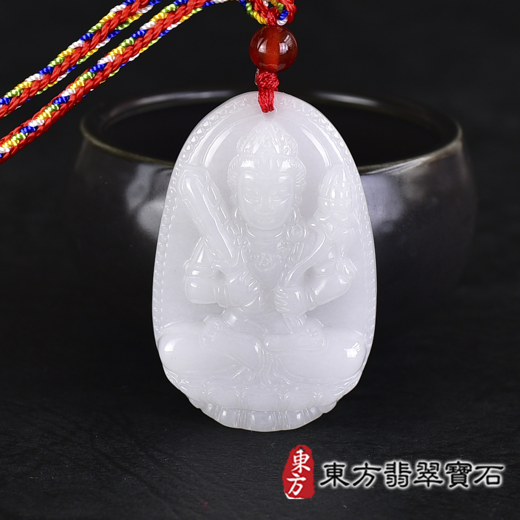 編號：GY2162玉石神明玉珮商品實照