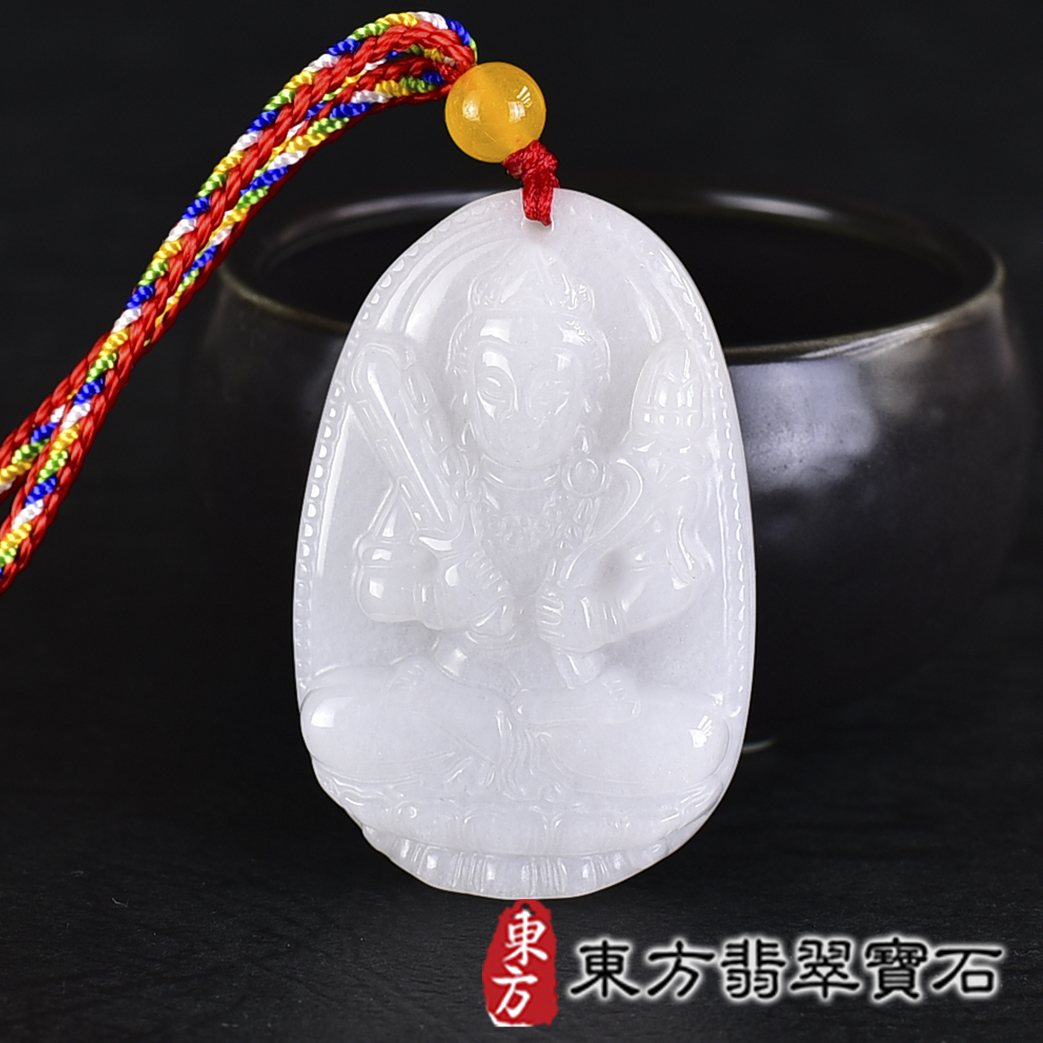 編號：GY2163玉石神明玉珮商品實照