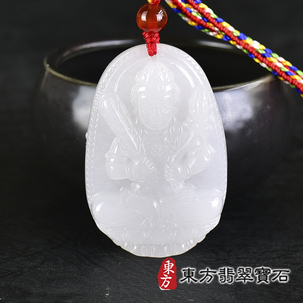 編號：GY2165玉石神明玉珮商品實照