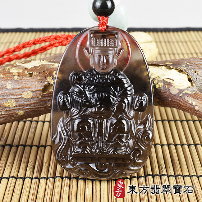 編號：MD255玉石神明玉珮商品實照