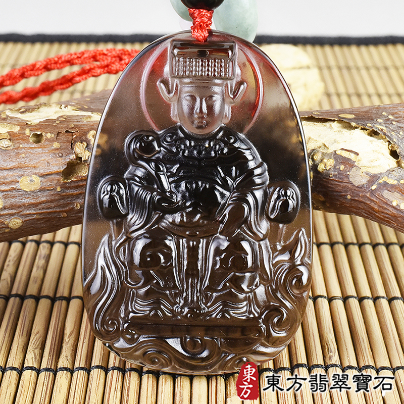 編號：MD256玉石神明玉珮商品實照
