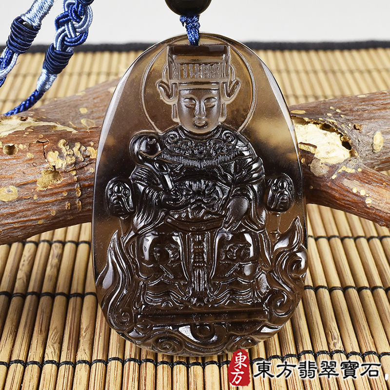 編號：MD257玉石神明玉珮商品實照