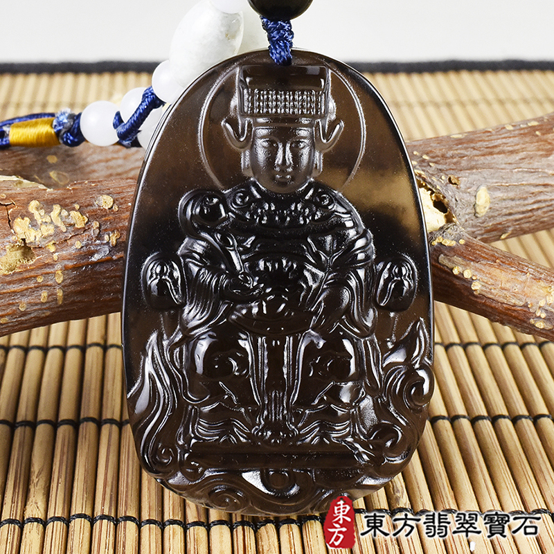 編號：MD258玉石神明玉珮商品實照