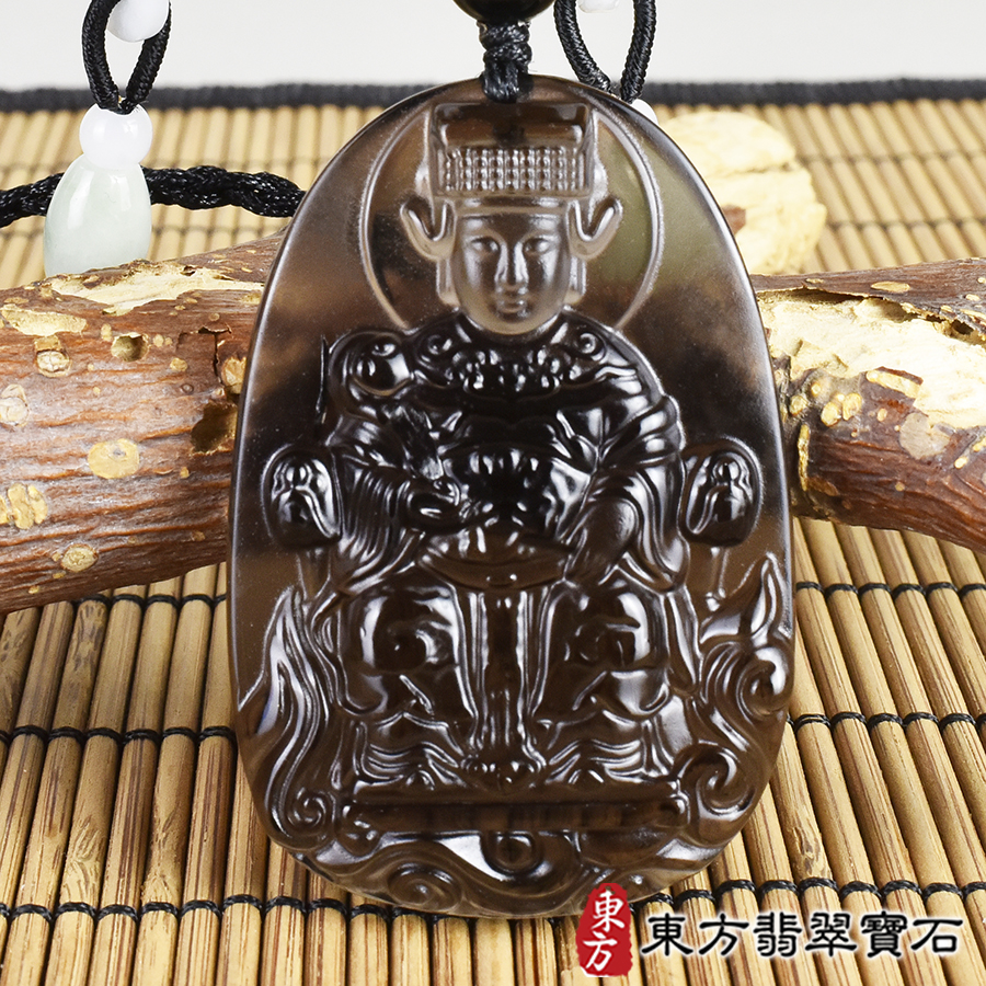 編號：MD263玉石神明玉珮商品實照