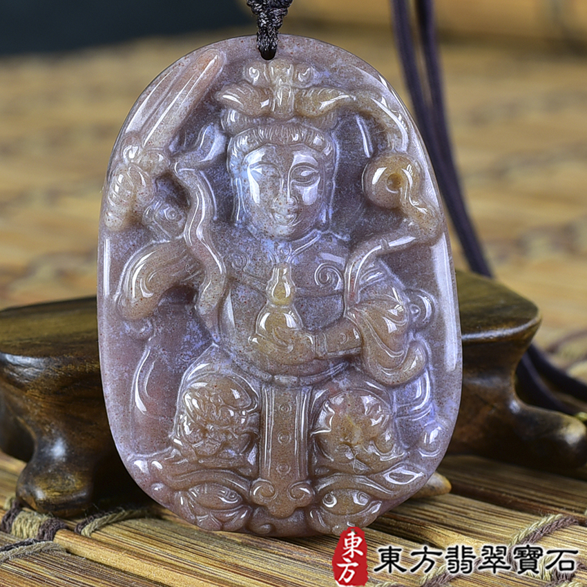 編號：NT049玉石神明玉珮商品實照
