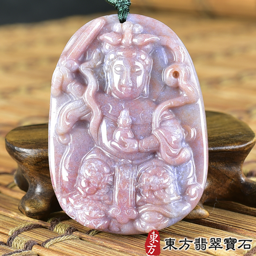 編號：NT050玉石神明玉珮商品實照
