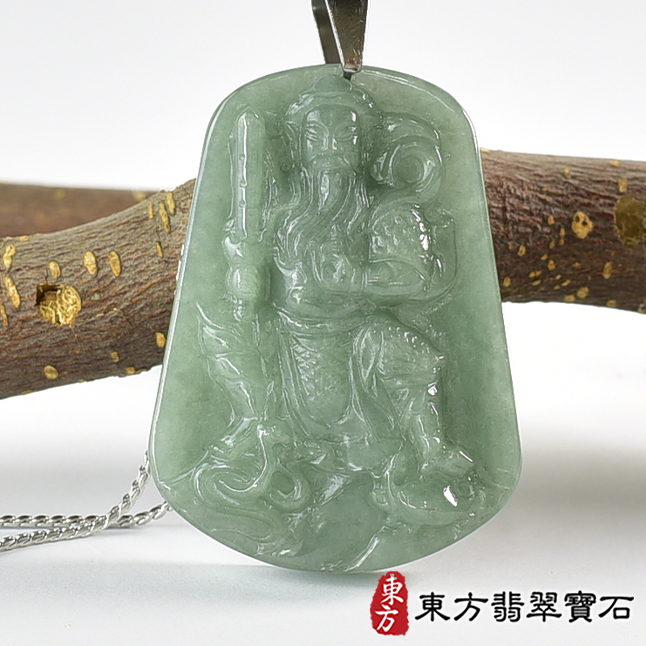 翡翠神明玉珮類最新商品，編號ST188實照圖片