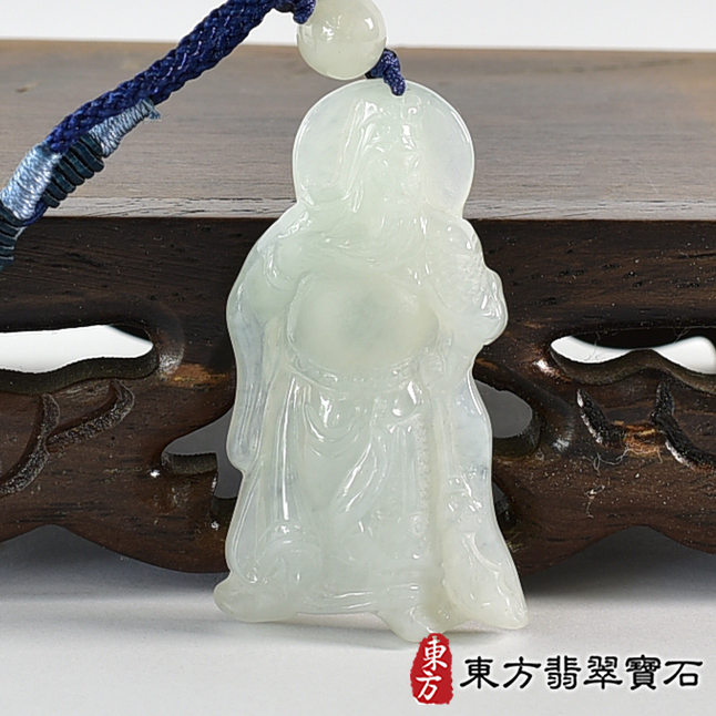 翡翠神明玉珮類最新商品，編號KG500實照圖片