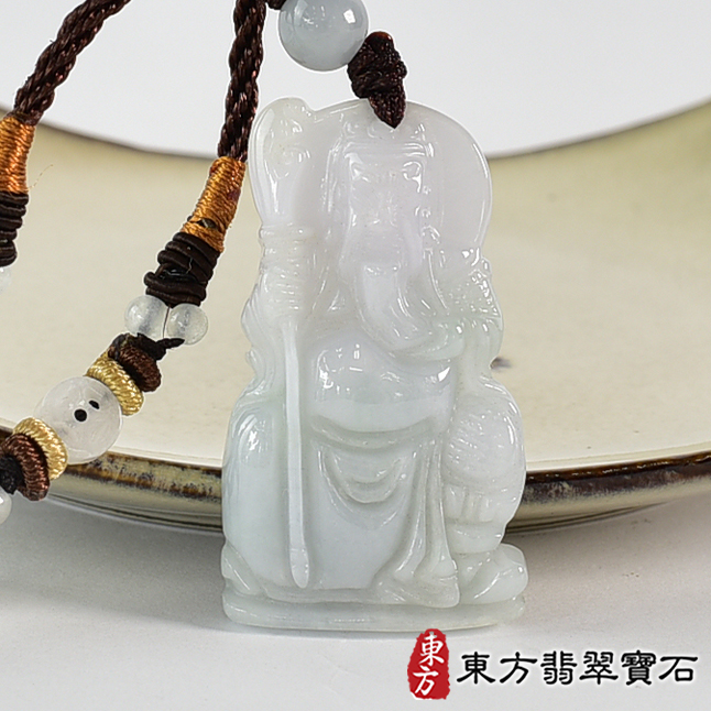 翡翠神明玉珮類最新商品，編號KG502實照圖片
