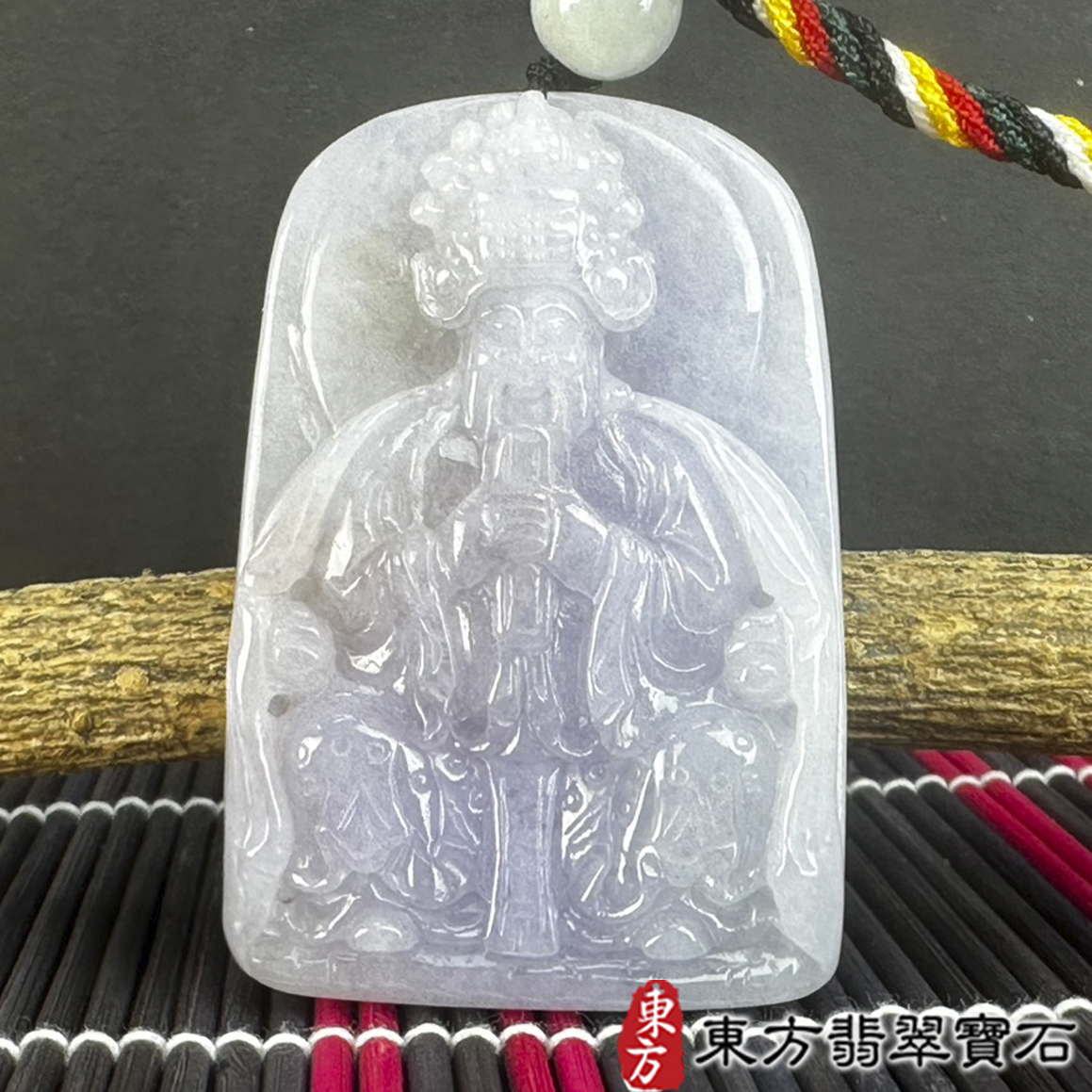 翡翠神明玉珮類最新商品，編號KN197實照圖片