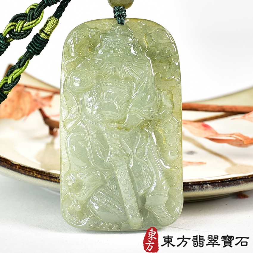 翡翠神明玉珮商品NT元，介紹，商品介紹實圖