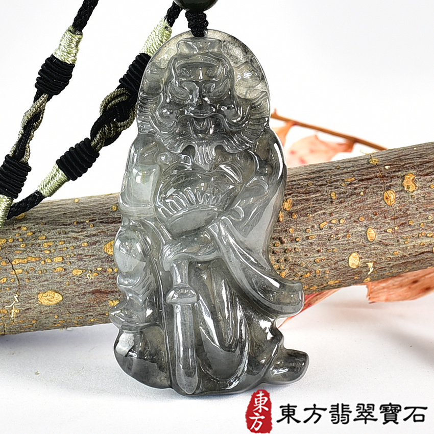 翡翠神明玉珮類最新商品，編號KN264實照圖片