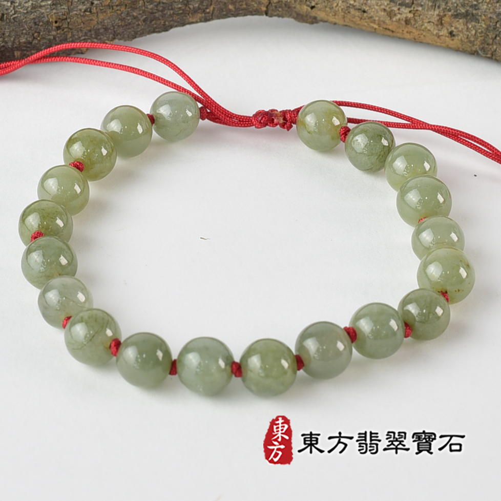 翡翠手鍊、珠串類最新商品，編號OJK088實照圖片