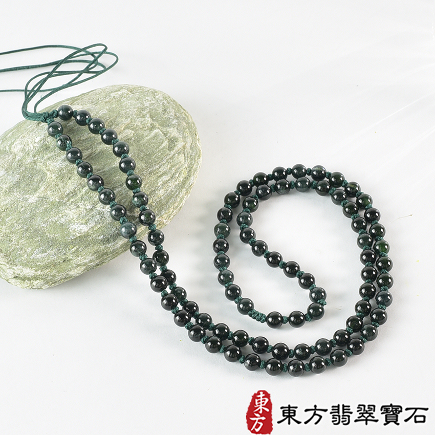 翡翠手鍊、珠串類最新商品，編號OJK103實照圖片