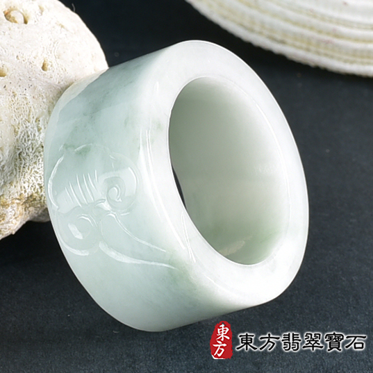 翡翠戒指，玉戒，尾戒類最新商品，編號RNG729實照圖片