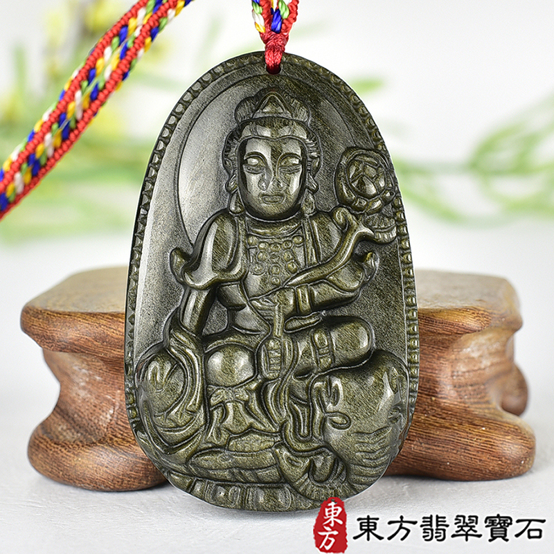 編號：BS256玉石神明玉珮商品實照