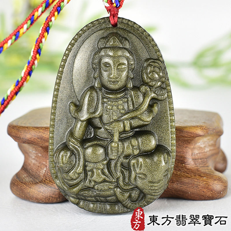 編號：BS257玉石神明玉珮商品實照