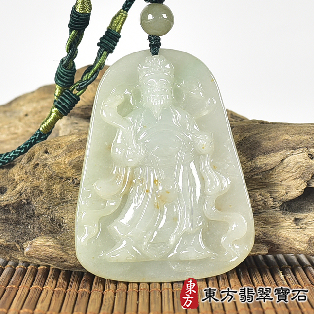 翡翠神明玉珮類最新商品，編號CG053實照圖片