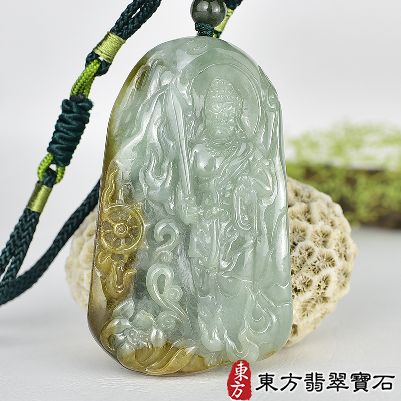 翡翠神明玉珮商品NT元，介紹，商品介紹實圖