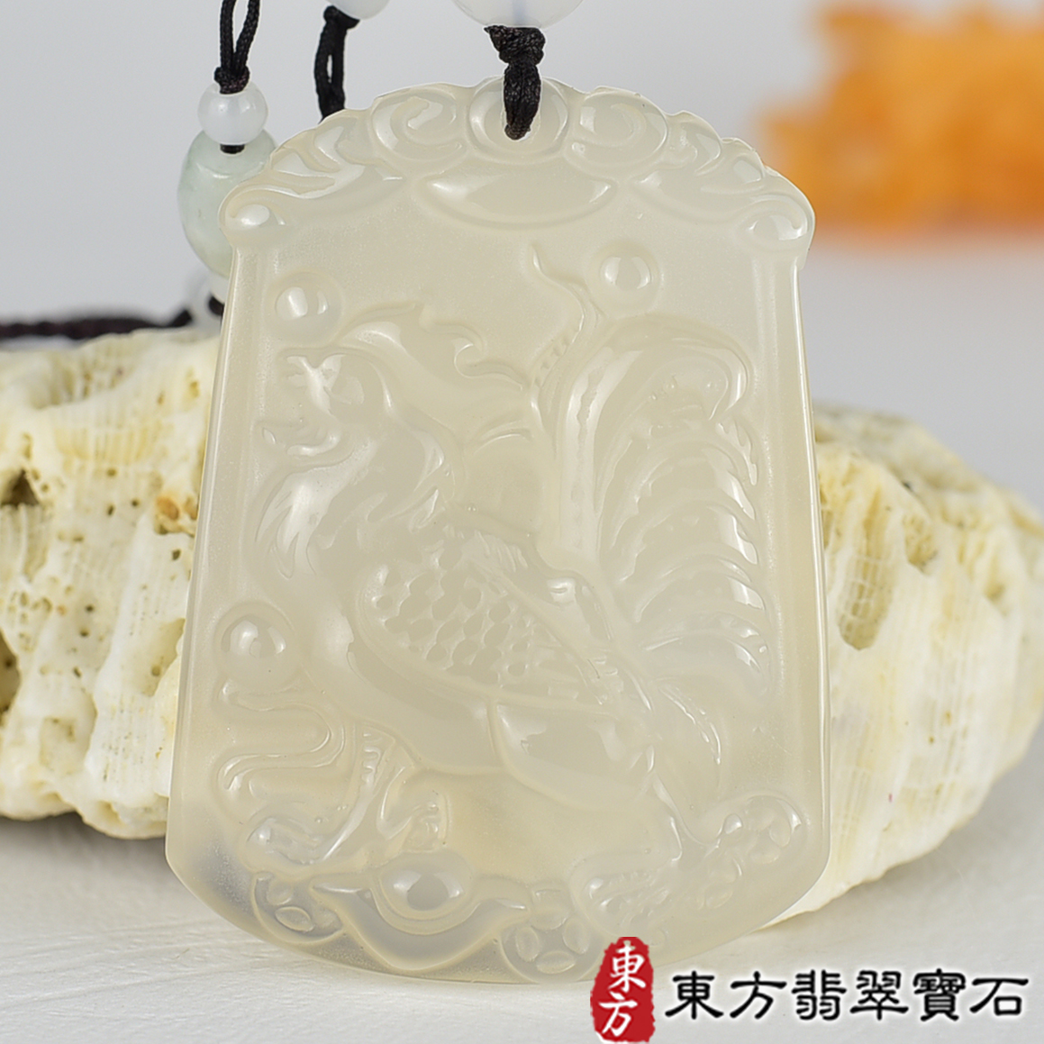 編號：GI072玉石項鍊，玉墜，吊墜商品實照