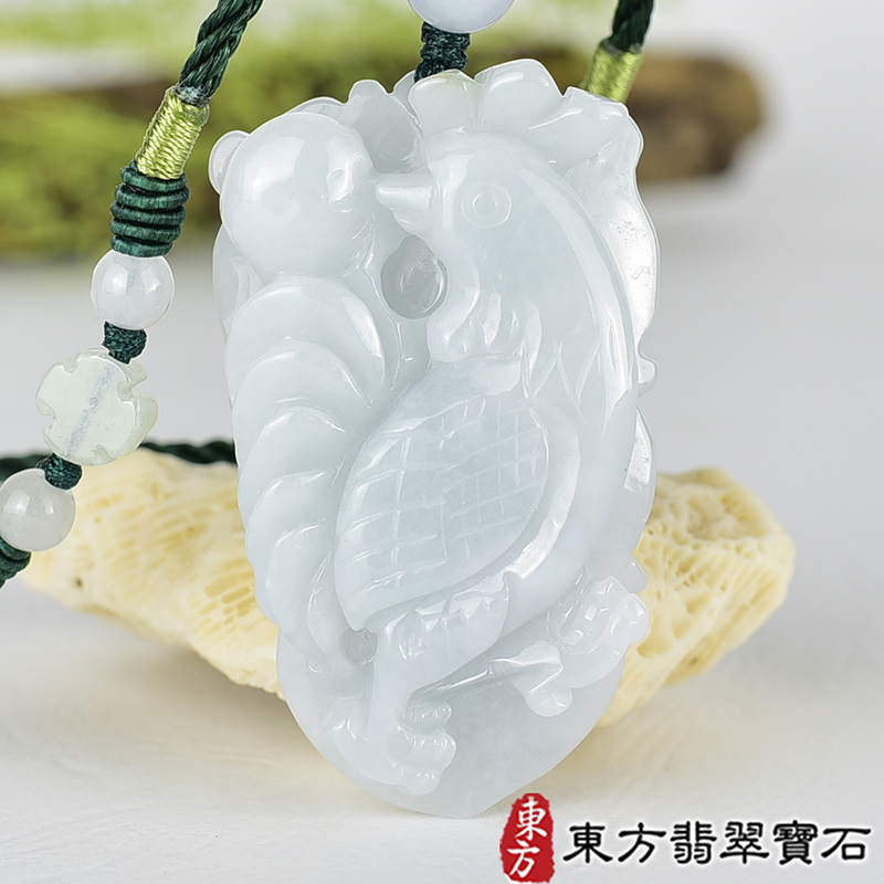 翡翠項鍊(玉珮玉墜吊墜)分類商品類最新商品，編號GI077實照圖片