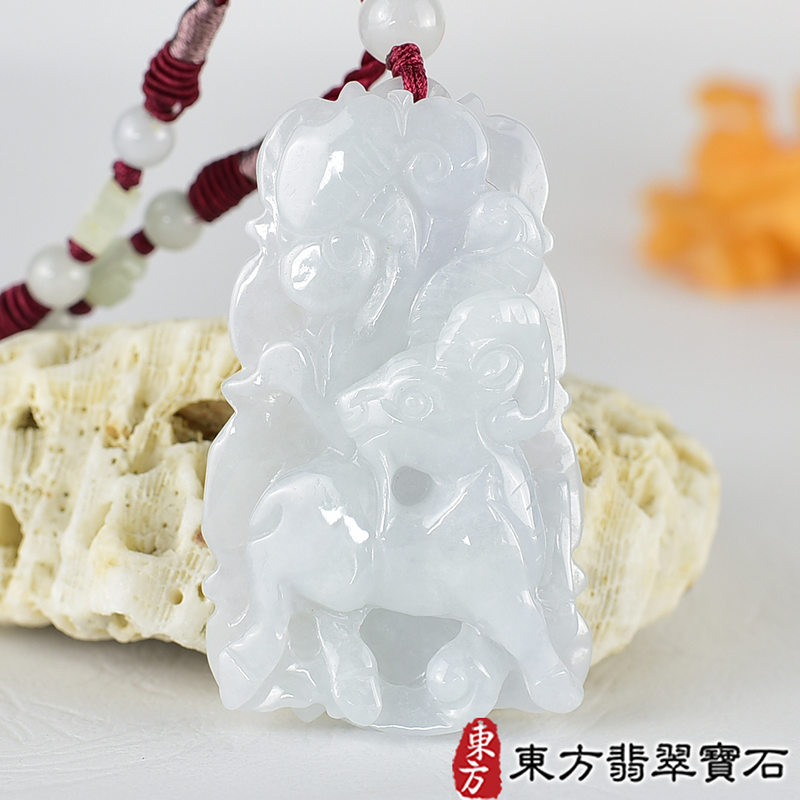 翡翠項鍊(玉珮玉墜吊墜)分類商品類最新商品，編號GO085實照圖片