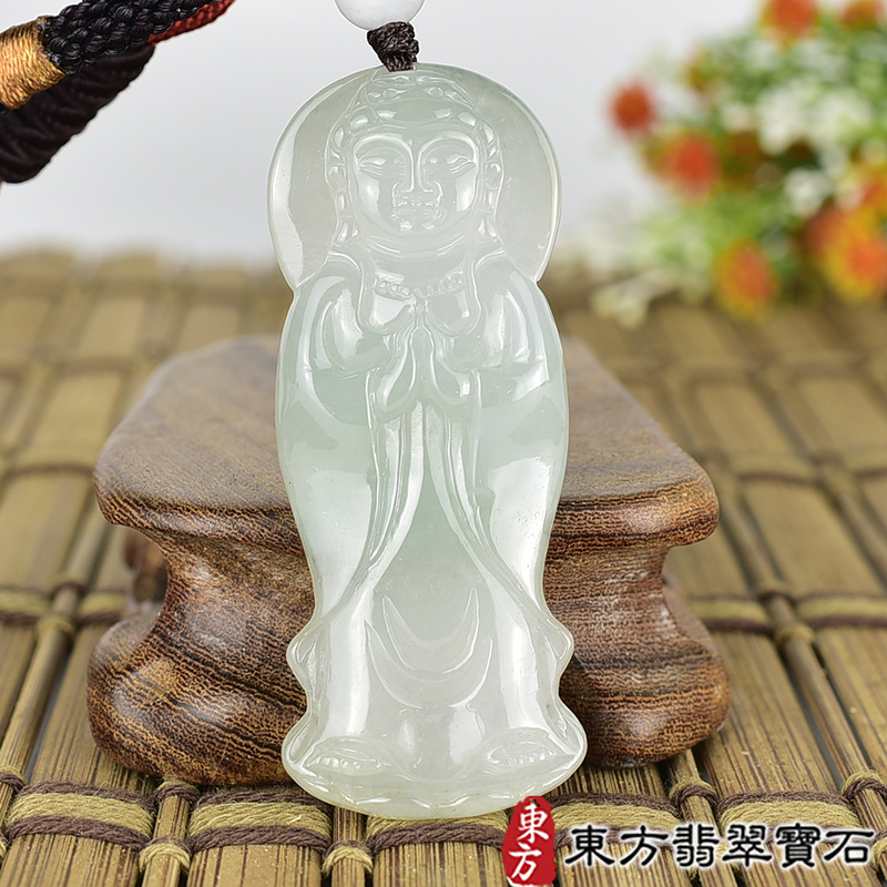 翡翠神明玉珮商品NT元，介紹，商品介紹實圖