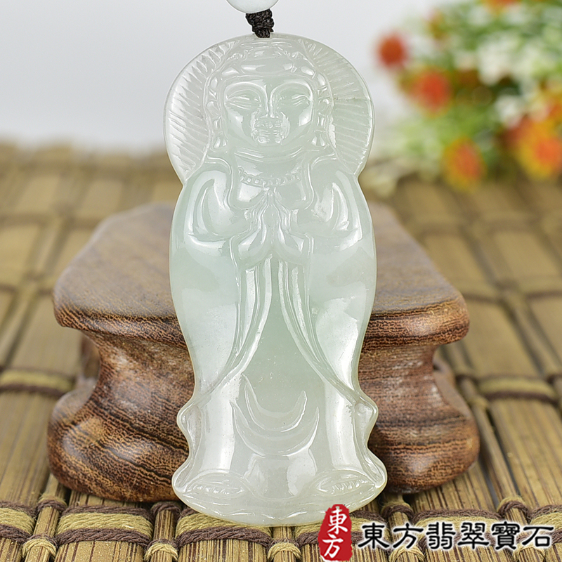 翡翠神明玉珮商品NT元，介紹，商品介紹實圖