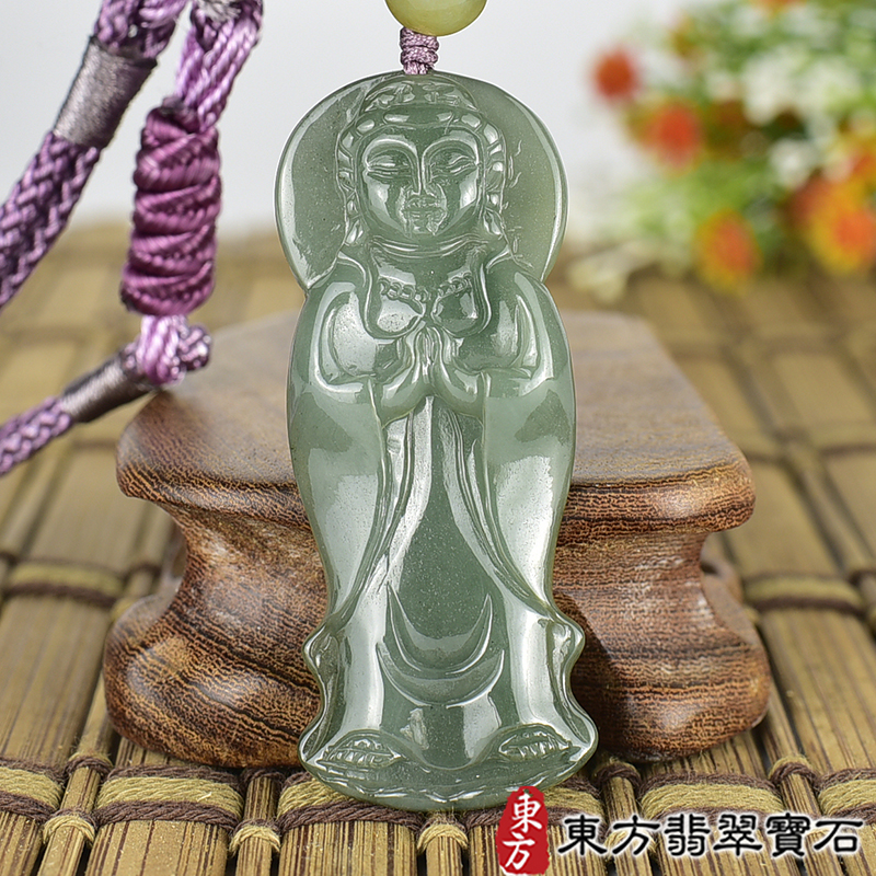 翡翠神明玉珮商品NT元，介紹，商品介紹實圖