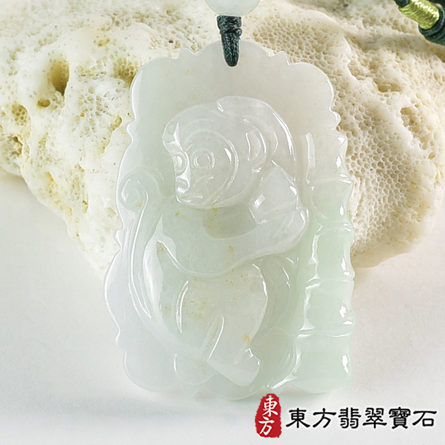 翡翠項鍊(玉珮玉墜吊墜)分類商品類最新商品，編號HW107實照圖片