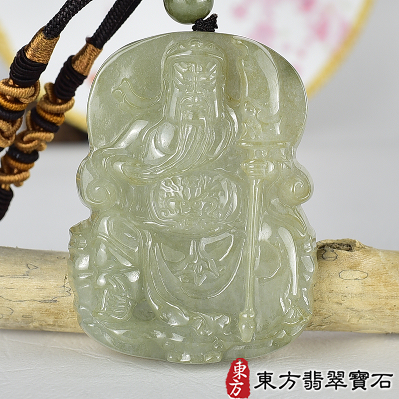 翡翠神明玉珮商品NT元，介紹，商品介紹實圖