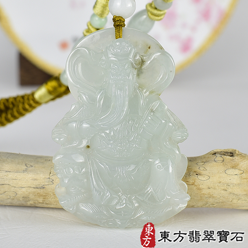 翡翠神明玉珮商品NT元，介紹，商品介紹實圖