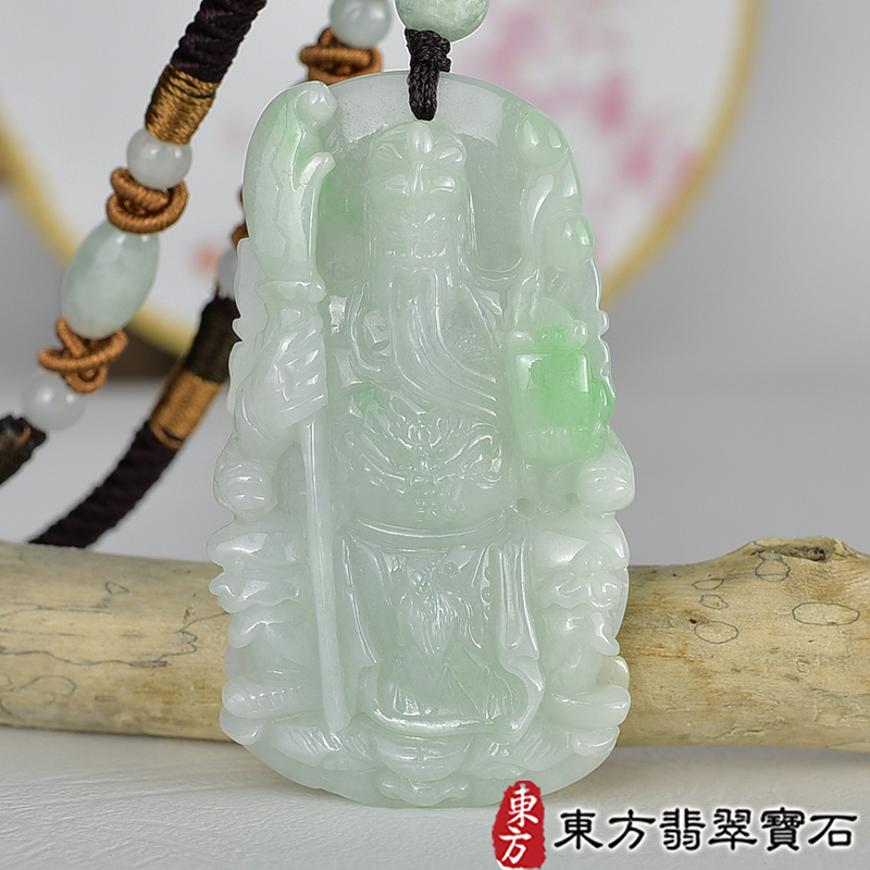 翡翠神明玉珮商品NT元，介紹，商品介紹實圖