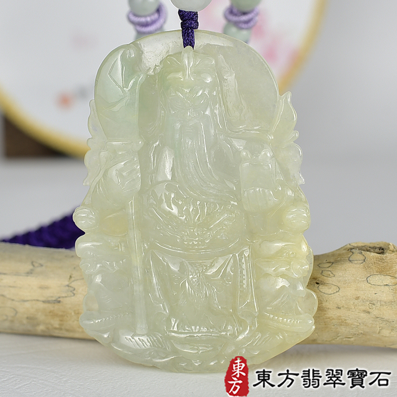 翡翠神明玉珮商品NT元，介紹，商品介紹實圖