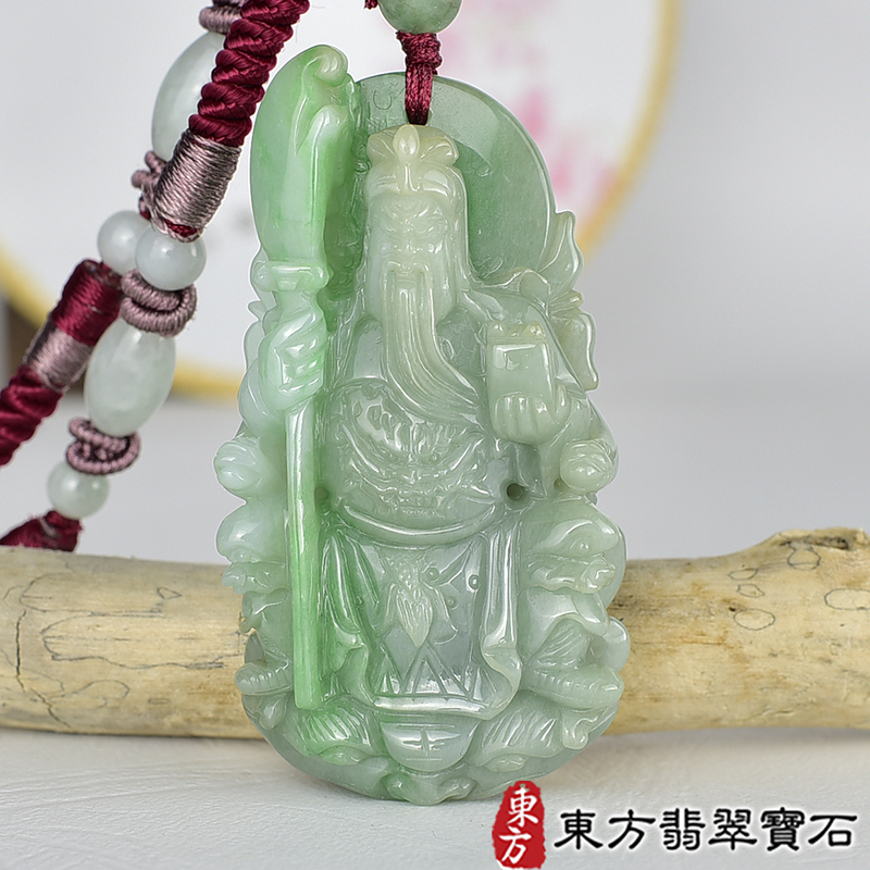 翡翠神明玉珮商品NT元，介紹，商品介紹實圖