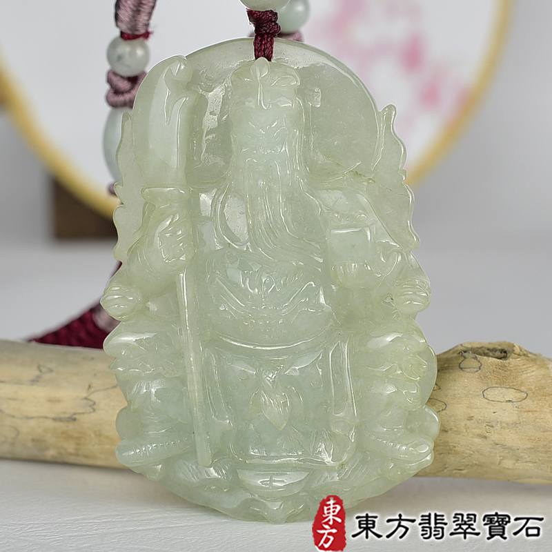 翡翠神明玉珮商品NT元，介紹，商品介紹實圖