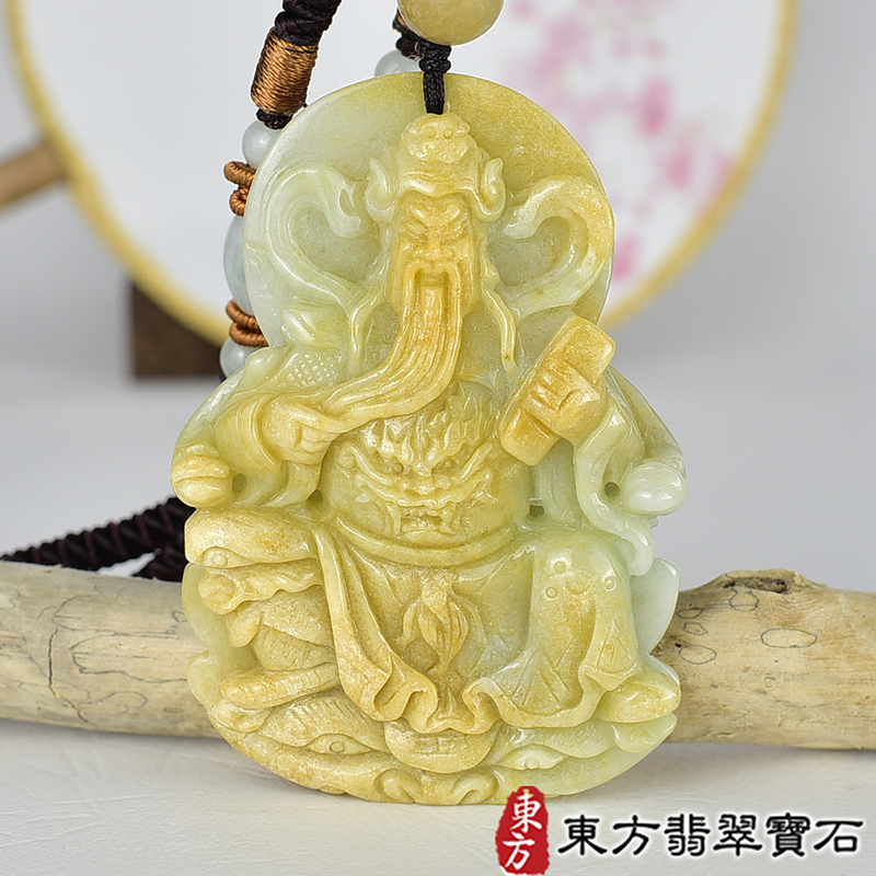 翡翠神明玉珮商品NT元，介紹，商品介紹實圖