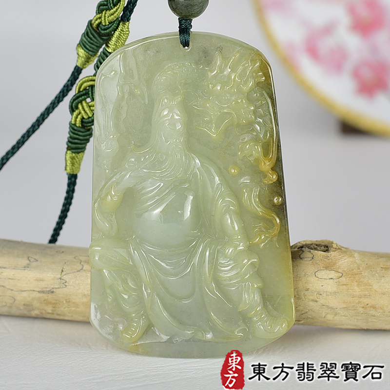 翡翠神明玉珮商品NT元，介紹，商品介紹實圖