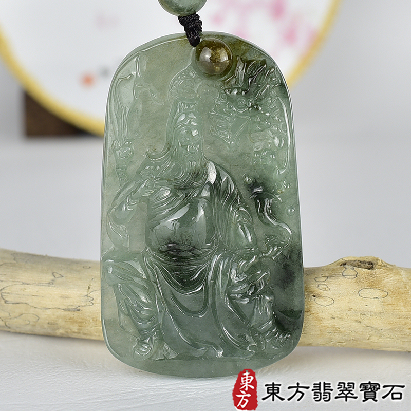 翡翠神明玉珮商品NT元，介紹，商品介紹實圖