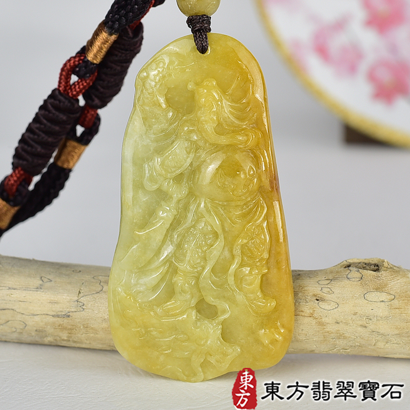 翡翠神明玉珮商品NT元，介紹，商品介紹實圖