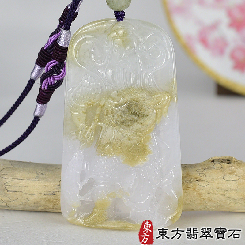 翡翠神明玉珮商品NT元，介紹，商品介紹實圖