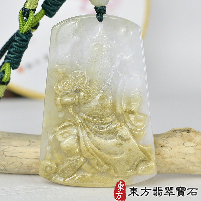 翡翠神明玉珮商品NT元，介紹，商品介紹實圖