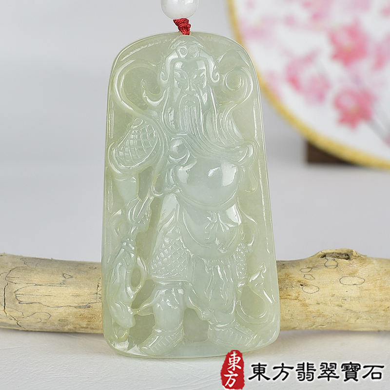 翡翠神明玉珮商品NT元，介紹，商品介紹實圖