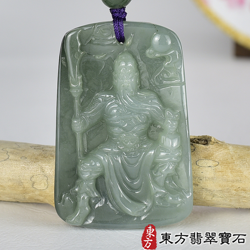 翡翠神明玉珮商品NT元，介紹，商品介紹實圖