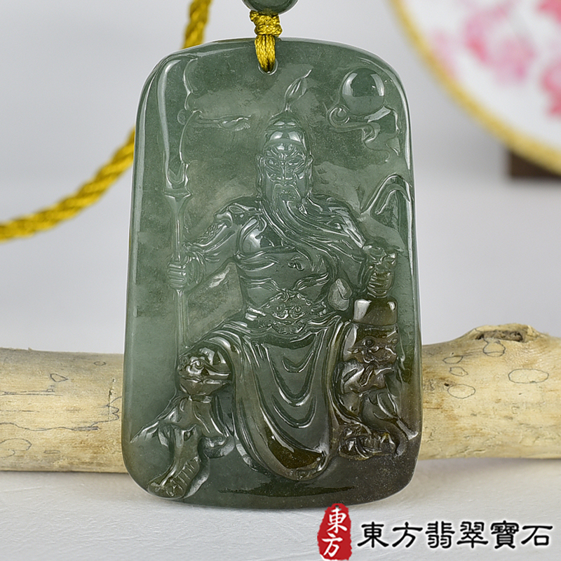 翡翠神明玉珮商品NT元，介紹，商品介紹實圖