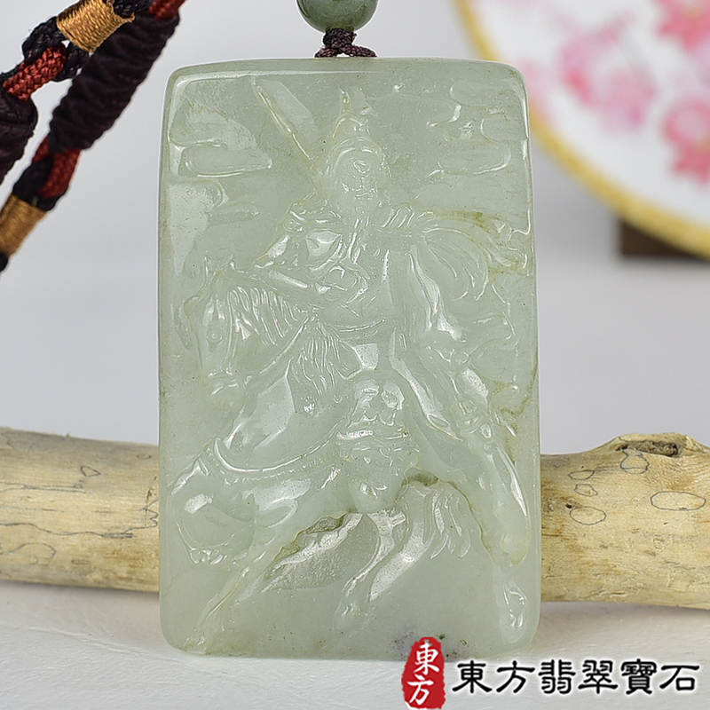 翡翠神明玉珮商品NT元，介紹，商品介紹實圖