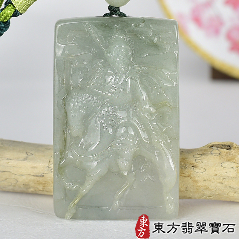 翡翠神明玉珮商品NT元，介紹，商品介紹實圖