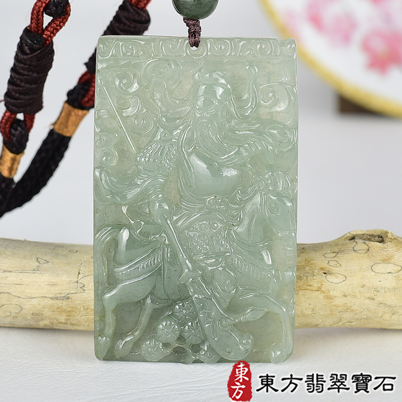 翡翠神明玉珮商品NT元，介紹，商品介紹實圖