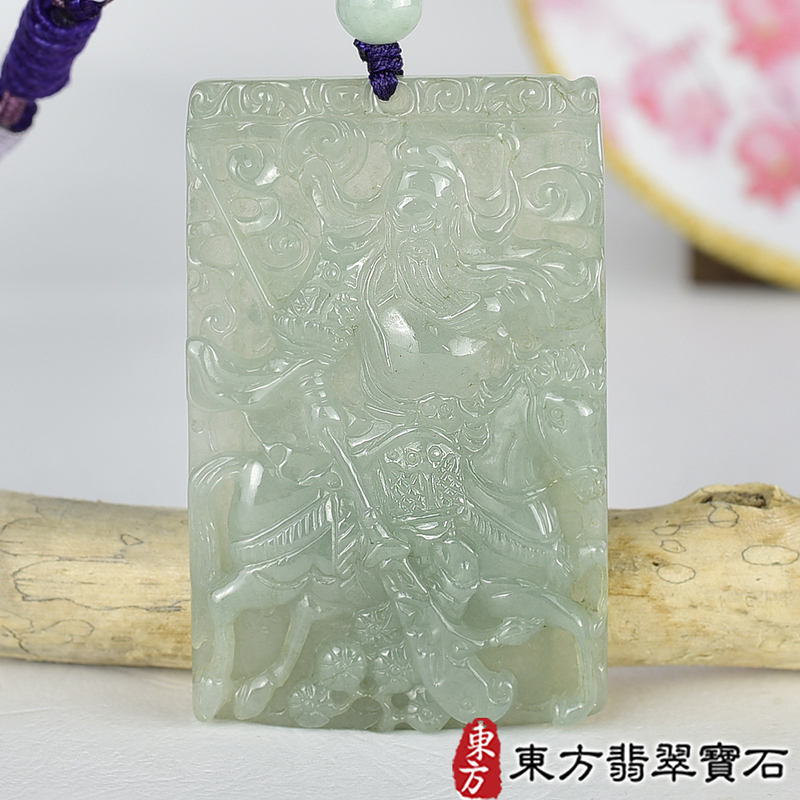 翡翠神明玉珮商品NT元，介紹，商品介紹實圖